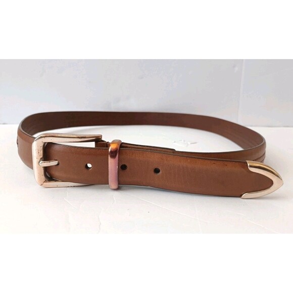 Dockers Genuine Leather Belt Men's Size 40 Brown - Picture 1 of 5
